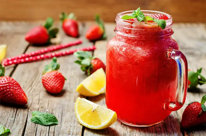 Limonade Aux Fraises Cuisinethermomix Recettes Sp Ciales Thermomix