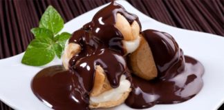 Profiteroles au chocolat avec Thermomix