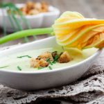 Soupe de courgettes et Vache qui rit