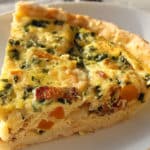 Tarte de butternut et lardons