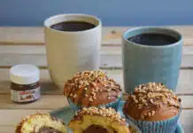 Muffins au Yaourt et Nutella