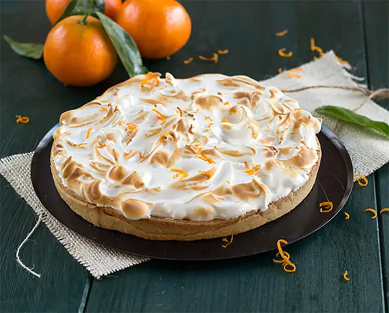 Tarte A La Clementine Meringuee Cuisinethermomix Recettes Speciales Thermomix