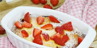 Clafoutis aux fraises