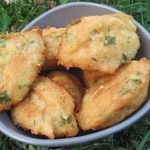 Croquettes de morue et courgettes