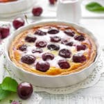 Tarte amandine aux cerises