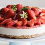 Tarte aux fraises et spéculoos