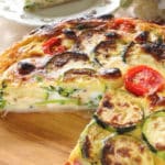 Quiche aux Légumes sans Pâte