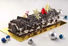 Bûche de Noël Oreo