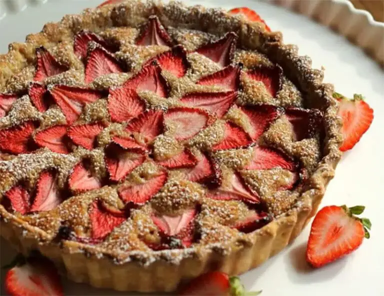 Tarte à La Frangipane Et Aux Fraises Cuisinethermomix Recettes Spéciales Thermomix 