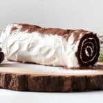 Bûche de noël au chocolat et mascarpone